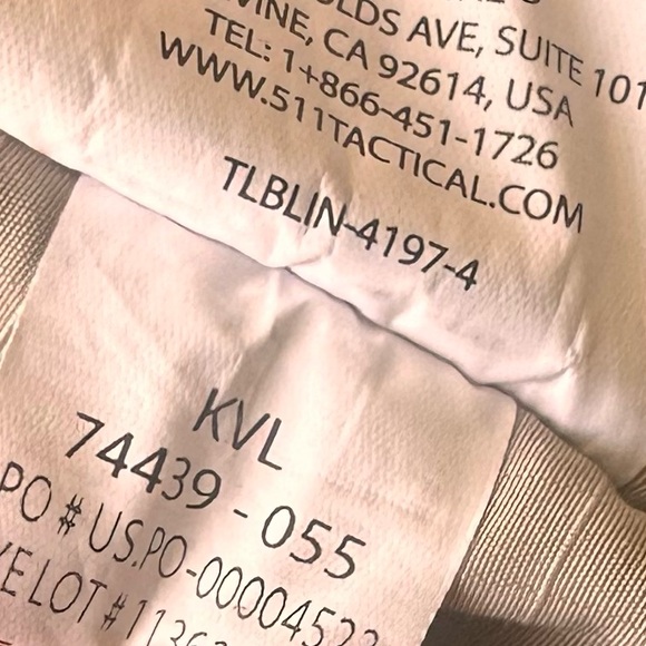 Men’s 5.11 Cargo Straight Leg Regular Fit Tactical Pants Size 36x30 - Picture 10 of 10